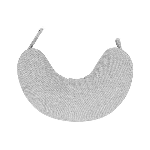 Boppy Anywhere Travel Nursing Pillow - Compact, Ergonomic Bottle & Breastfeeding Pillow with Snap & Loop Hanging Closure and Firm Hypoallergenic Fill, Baby Safety Alliance Verified