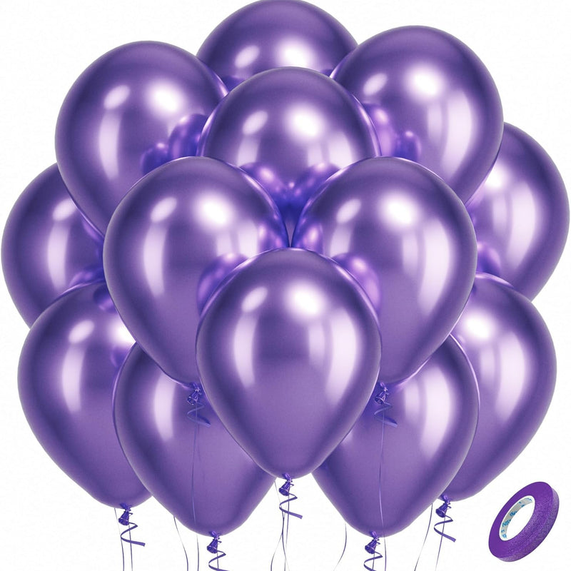 Bezente metallic champagne gold balloons latex party decorations 100 pack 12 inch round helium