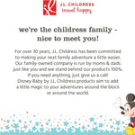 J.L. Childress Disney Baby Side Sling Stroller Organizer & Caddy, Minnie | Disney universal stroller net attachment adds accessible storage for baby essentials to strollers with secure non-slip straps