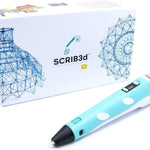SCRIB3D P1 3D Printing Pen with Display and Starter Colors