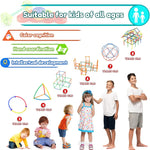 Ggiibro Straw Constructor Toys STEM Building Toy for Kids