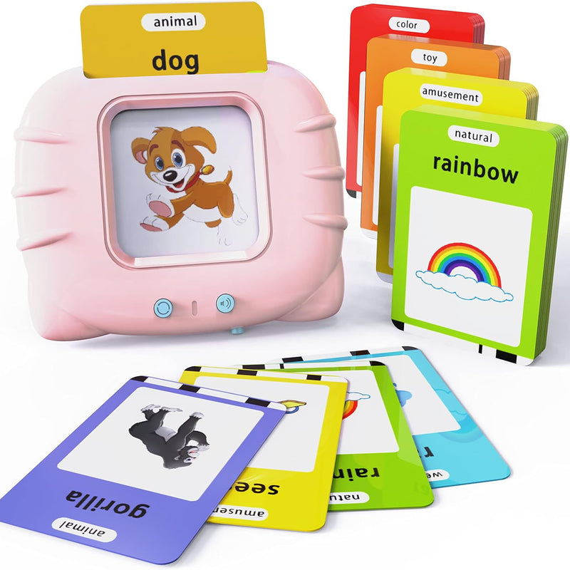 Lapare Audible Learning Toy for Toddlers with 520 Sight Words Flash Cards and Music
