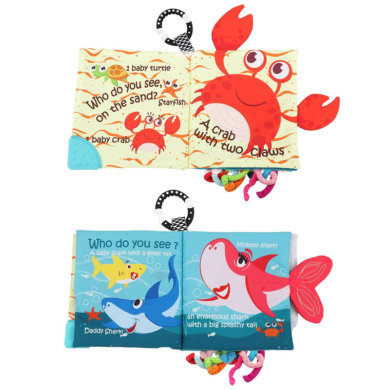 Soft, Interactive Baby Books & Toys: Sensory Exploration & Early Learning