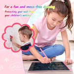 TECJOE 10 Inch 2 Pack LCD Writing Tablet, Colorful Doodle Board Drawing Tablet for Kids, No Mess Toddler Travel Learning Toys, Christmas Birthday Gifts for 3 4 5 6 7 8 Year Old Boys Girls Preschooler