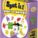 Asmodee Spot It! Classic Card Game 5-in-1 Pocket Eco Edition for quick reflexes and family fun
