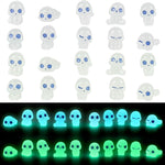 CCINEE 20Pcs Glow in Dark Tree Elves Fairy Luminous Ghost Micro Landscape Accessories Miniature Tree Elves Decoration for Garden Landscape Aquarium Dollhouse Potted Plants Decoration