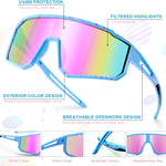 3PACK Kids Sunglasses for Boys and Girls, UV400 Protection, Baseball and Cycling Goggles