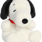 Aurora® Adorable Peanuts® Palm Pals™ Snoopy Stuffed Animal - Officially Licensed Toys for All Snoopy Fans - Nostalgic Gift for Adults and Birthday Celebrations - White 5 Inches