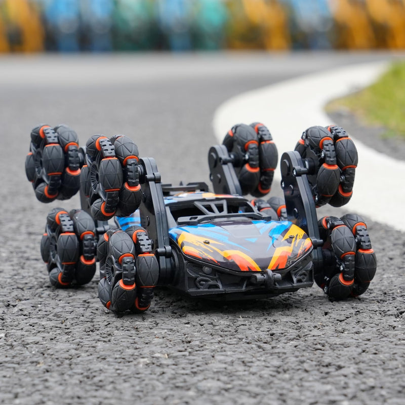 NEXBOX Cool 8 Wheels Gesture Sensing Remote Control Stunt Car for Kids, 6-14 year old, Birthday Gifts, RC Cars with 8WD Stunt Capabilities