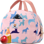 CaCTOUR Lunch Box Kids,Premium Insulated Lunchbox for Girls Boys,Soft Mini Cooler Bag Back to School Thermal Reusable Lunch Bag for Work School Picnic (Blue)
