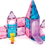MAGNA-TILES Castle 25-Piece Magnetic Construction Set, The Original Magnetic Building Brand