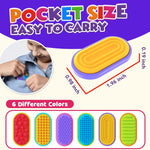 Sensory Fidget Magnet Toys for Kids: Silicone Magnetic Sliders Stress Fidgets for Autism, Stress Small Texture Fidget Toys for Classroom Prizes, Adults Office Desk / Portable Travel Must Haves, Gifts