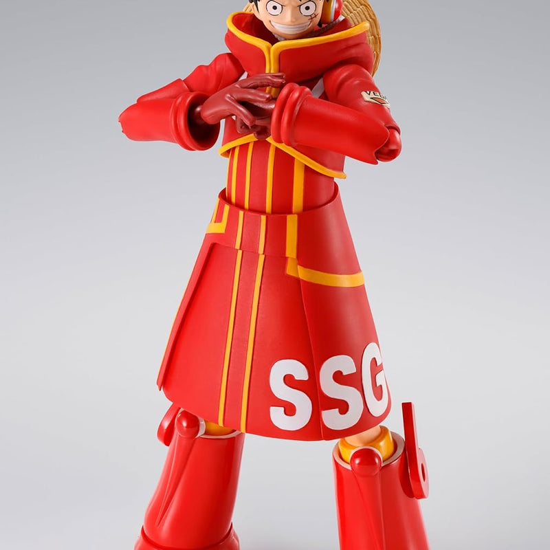 TAMASHII NATIONS - One Piece - Monkey D. Luffy -Future Island Egghead- S.H.Figuarts Action Figure