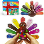 ZICOTO Color Sorting Toys: Enhance Toddler's Fine Motor & Cognitive Skills with Montessori-Inspired Learning