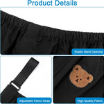 Accmor Universal Stroller Organizer, Large Storage Stroller Bag for Uppababy, Nuna, Britax, Doona Strollers, Non-Slip Adjustable Storage Caddy Accessories for Stroller Crib
