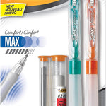 BIC Velocity Max Mechanical Pencils, With Colorful Barrel, Medium Point (0.7mm), 2-Count Pack Mechanical Pencils With Erasers and Lead Refills