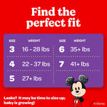 Huggies Little Movers HuggFit 360 Diapers Size 6, 104 Count (2 Packs of 52)