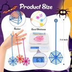 30-Piece Sticky Spider Web Hands: Fun Halloween Party Favors, Classroom Prizes, Goodie Bag Stuffers