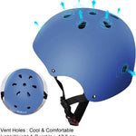 Toddler Adjustable Kids Bike Helmet for Multi-Sports Safety Ages 3-8 Years Old
