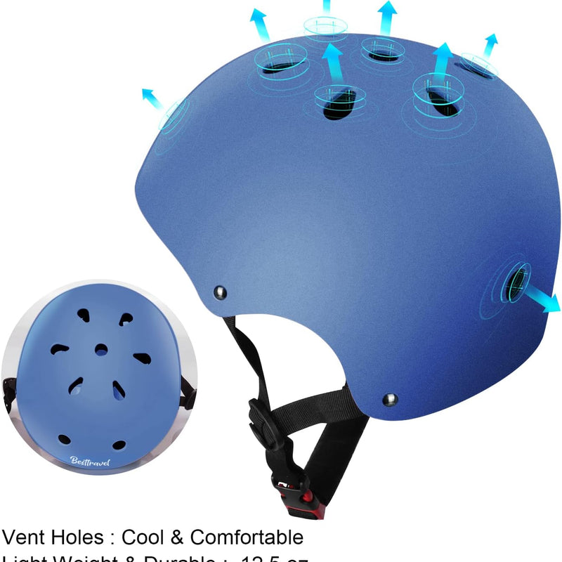 Toddler Adjustable Kids Bike Helmet for Multi-Sports Safety Ages 3-8 Years Old