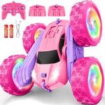 Remote Control Car with 360° Flips, 2.4GHz Double Sided RC Crawler for Outdoor Play