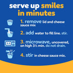 Kraft Mac and Cheese Dinner, 8 Microwaveable Cups, Original, 2.05 oz | for Easy Dinner or Dinner Sides No Artificial Flavors, Preservatives or Dyes
