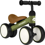 Retrospec 4-Wheel Balance Bike for Toddlers Ages 12-24 Months, First Bike & Toddler Ride-On Toy for 1 Year Old Boys & Girls