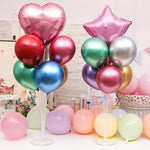 4 Sets Balloon Stand Kits with Base for Table, Graduation, Birthday, Baby Shower, Gender Reveal Party Decorations