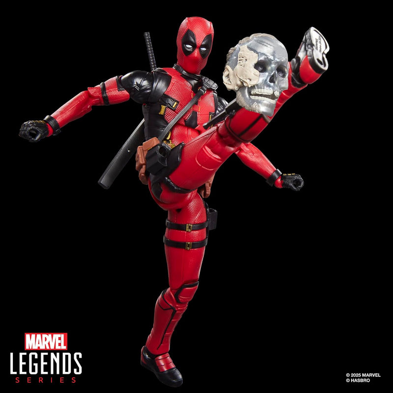 Marvel Legends Series Dogpool and Deadpool, Marvel Studios' Deadpool & Wolverine Movie Collectible 6-Inch Action Figure Gift