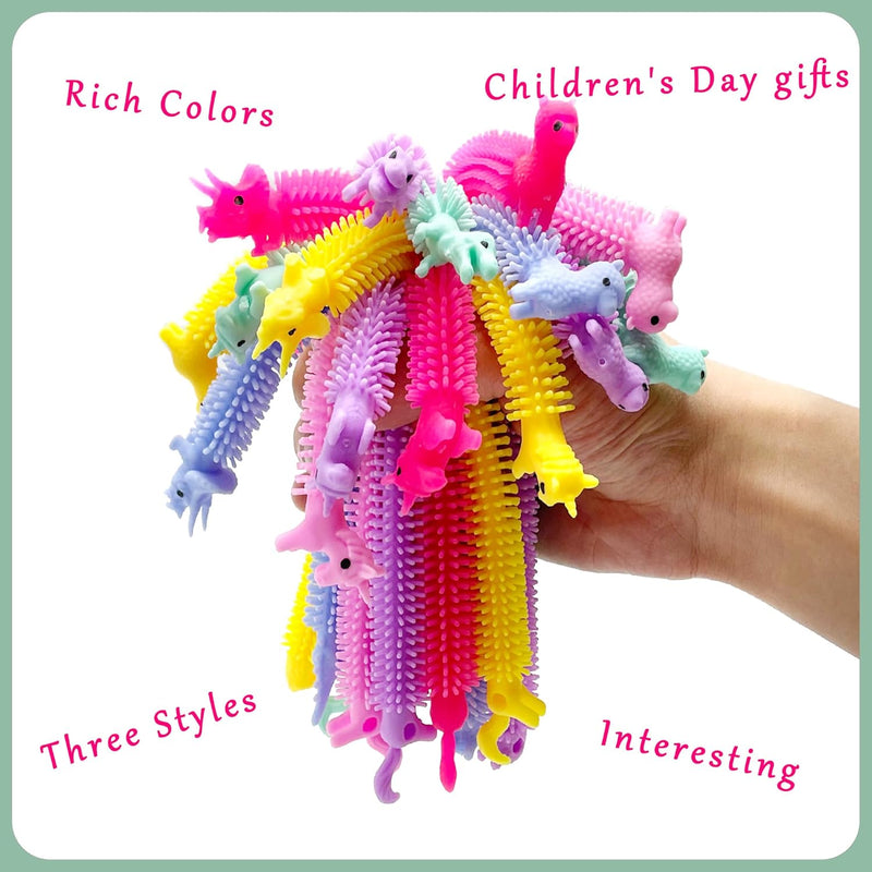 yzxodn 30 pack stretchy strings fidget toys bulk for kids stress relief sensory toys