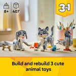 LEGO Creator 3 in 1 Building Toy with 3 Animal Playsets for Kids Ages 8+