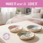 Craft 'n Clay - Jewelry Dish Making Kit for Kids 8-14 Years - DIY Crafts | Best DIY Arts & Crafts Kits - Birthday Gifts - Creative Toys for Preteen & Teenagers - Girl Birthday Gift Ideas for Ages 8-12
