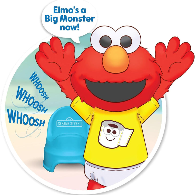 Sesame Street Potty Time Elmo 12-Inch Sustainable Plush Stuffed Animal