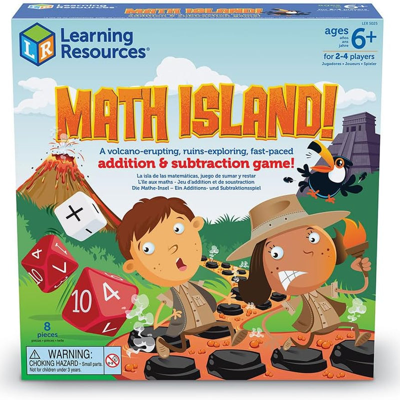 Learning Resources Math Island Addition & Subtraction Game for Kids