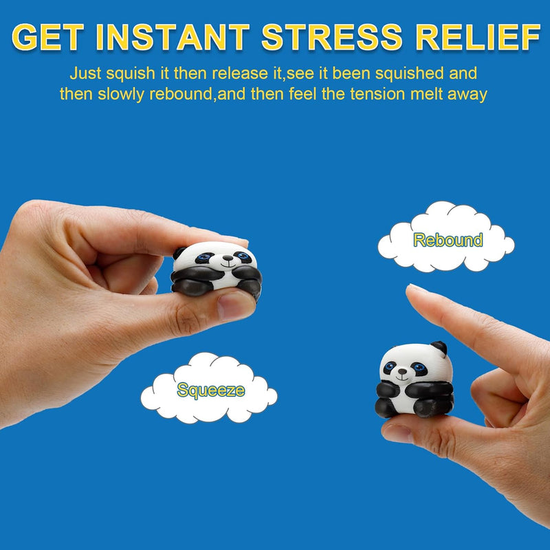 30-Pack Party Favors: Slow-Rising Animal Squishies, Classroom Prizes, Stress Relief Toys