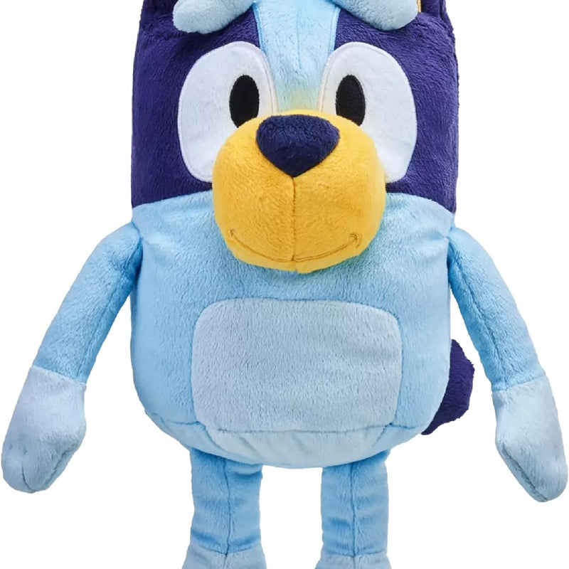 Bluey Sound Effects Talking Stuffed Plush, 13” Soft Musical Toys for Toddlers, Interactive Stuffed Animal with 9 Different Phrases, Musical Toys for Kids