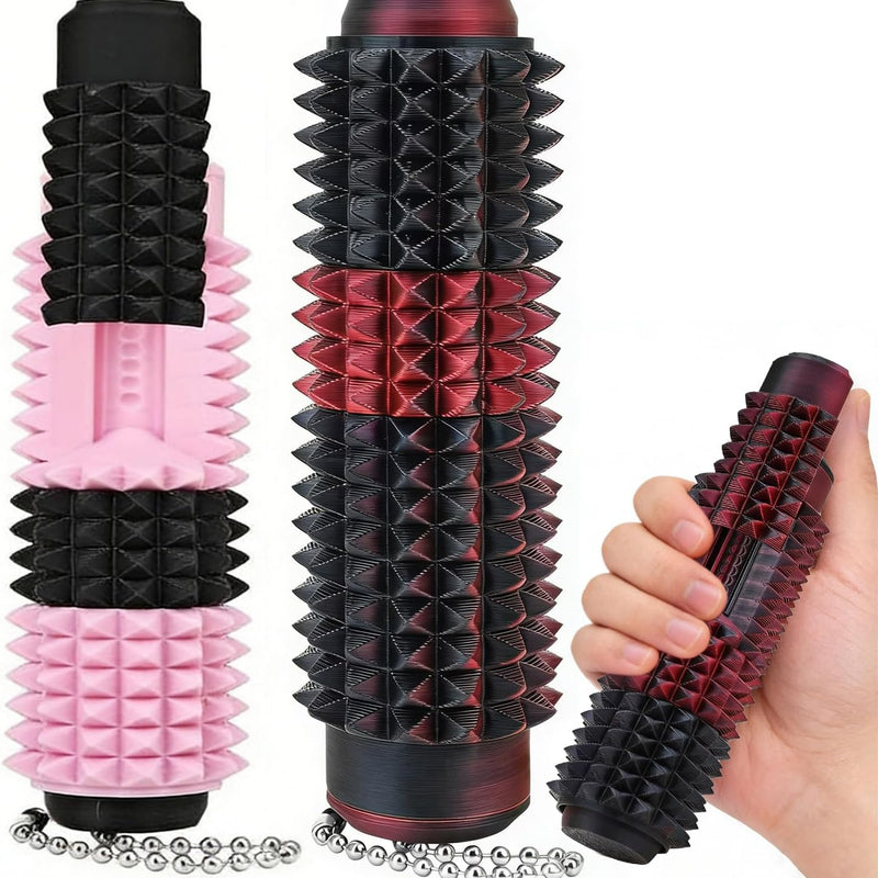 3PC Little Ouchies Fidget Toys Adults, Pain Stim Fidget Anxiety Relief for Anxiety and Stress Reduction,Portable Travel Stress Relief Spiky Fidget Keychain