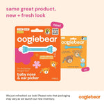 oogiebear Baby Nose & Ear Picker, Safe Booger Remover Tool, 1 Piece, Blue | Safe Dual-Ended Nose Cleaner & Ear Wax Remover for Newborns, Infants & Toddlers, BPA-Free, Patented, Baby Registy Essential