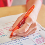 Paper Mate Profile Retractable Ballpoint Pens, Bold Point (1.4mm), Black Ink, 12 Count - Writing, Journaling, Office Supplies