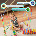 Ggiibro Straw Constructor Toys STEM Building Toy for Kids