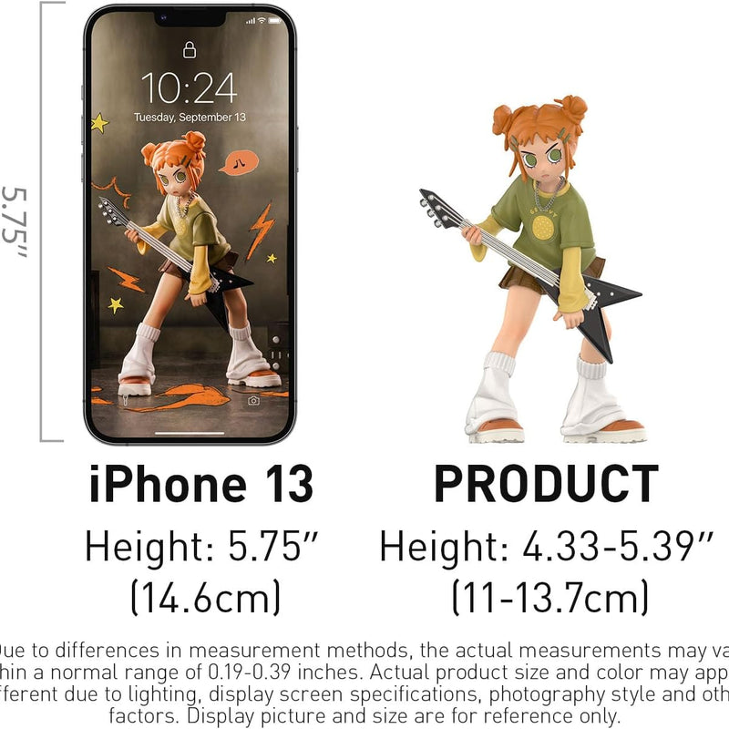 POP MART Peach Riot Rise Up Series Figures, Peach Riot Blind Box Figures, Random Design Action Figures Collectible Toys Home Decorations, Holiday Birthday Gifts for Boys and Girls, Single Box