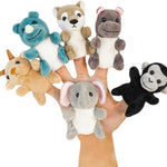 6-Piece Insect Finger Puppet Set for Kids & Toddlers, Soft Fabric Mini Hand Puppets, Realistic Animal Characters for Engaging Role-Playing & Interactive Storytelling Activities.