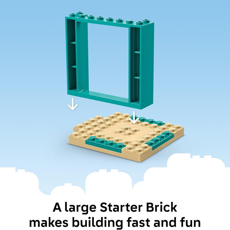 LEGO Bluey Playground Fun with Bluey and Chloe Sensory Building Blocks, Preschool Pretend Play & Learning Toys for Kids, 4 Year Old Girl & Boy Birthday Gifts