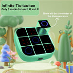 4-in-1 Tic-Tac-Toe Bolt Game: Handheld Puzzle Console for Educational & Memory Growth