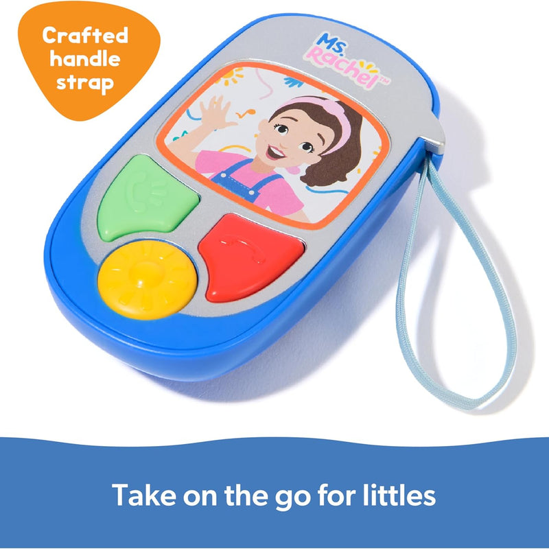 Ms. Rachel Official Electronic Learning Phone for Toddlers Ages 1-3+, Educational Toys and Communication Skills