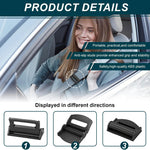 2PCS Seat Belt Adjuster Clip, Shoulder Neck Strap Locking Clips for Adults Kids Child,Comfortable Car Seat Belt Adjuster Safety Positioner Universal for SUV Sedan Truck Seatbelts (Black-2PCS)