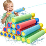 Lehoo Castle Water Guns 16 Pack, Water Blasters Pool Toys for Kids | Foam Water Guns, Beach and Outdoor Play, Summer Party and Family Games, Bulk Set for Group Fun
