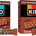 KIND Healthy Snacks Bars, Dark Chocolate Nuts & Sea Salt, Gluten Free, Low Sugar, High Fiber Snacks, 6g Protein, 12 Count