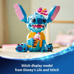 LEGO Disney Stitch Toy Building Kit, 432 Pieces, 9+ Year Old Kids, Buildable Figure, Ice Cream Cone, Fun Gift