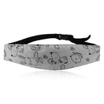 Head Support for Stroller Car Seat - Head Band Strap Headrest for Sleeping Traveling for Toddler Kids Children Child Baby Infant | Breathable Cotton, Adjustable Buckle Head Strap; Machine Washable; Road Trips and Travel Accessory for Toddler and Kids